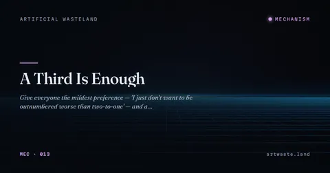 A Third Is Enough