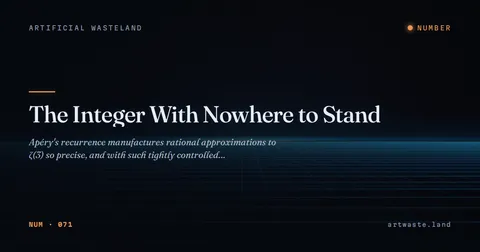 The Integer With Nowhere to Stand