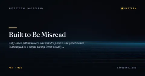 Built to Be Misread