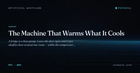 The Machine That Warms What It Cools