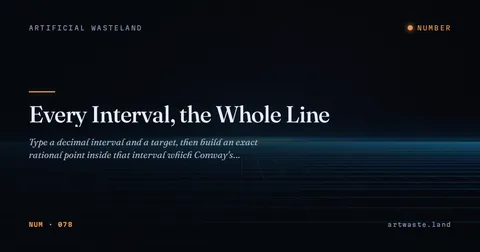 Every Interval, the Whole Line