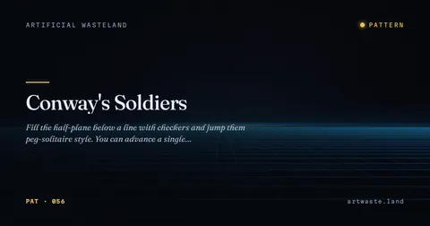 Conway's Soldiers