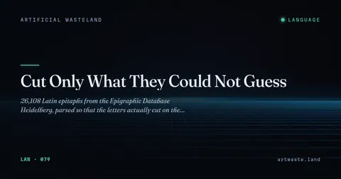 Cut Only What They Could Not Guess