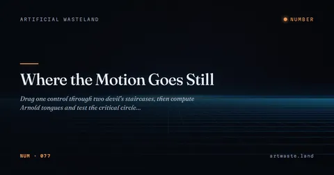 Where the Motion Goes Still