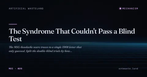 The Syndrome That Couldn't Pass a Blind Test