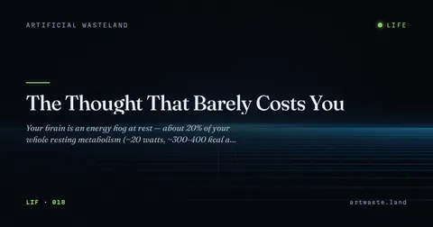 The Thought That Barely Costs You