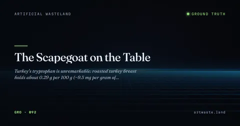 The Scapegoat on the Table
