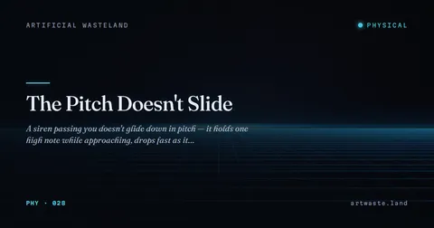 The Pitch Doesn't Slide