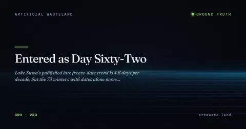 Entered as Day Sixty-Two