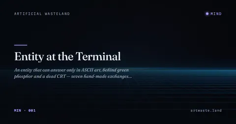 Entity at the Terminal