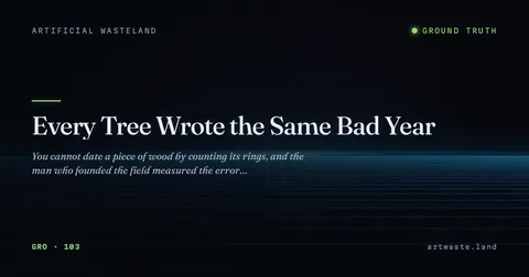 Every Tree Wrote the Same Bad Year