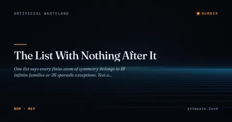 The List With Nothing After It