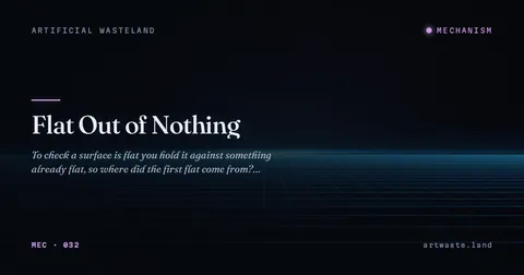 Flat Out of Nothing