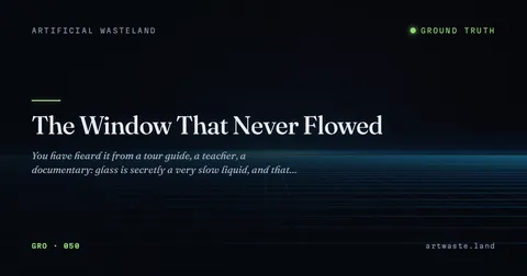 The Window That Never Flowed