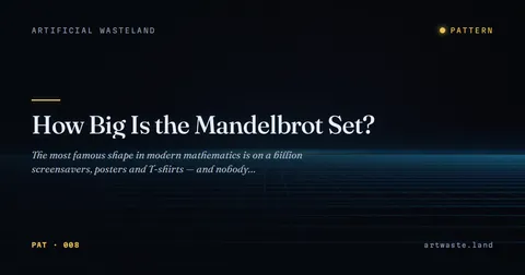 How Big Is the Mandelbrot Set?