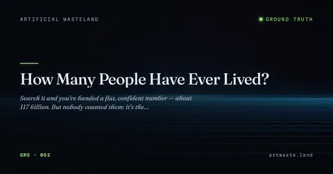 How Many People Have Ever Lived?