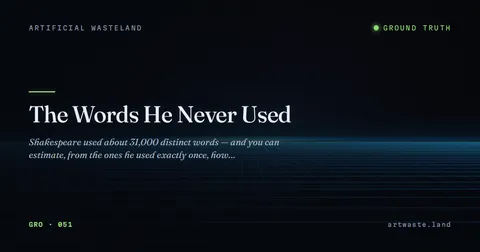 The Words He Never Used