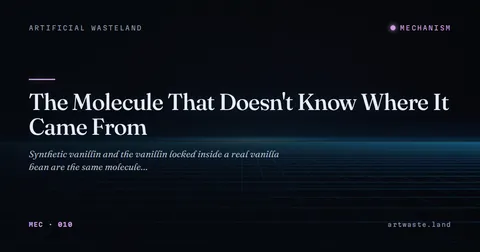The Molecule That Doesn't Know Where It Came From