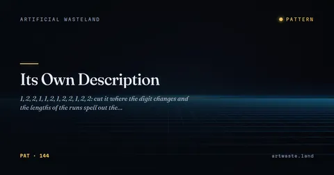 Its Own Description