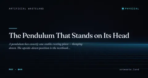 The Pendulum That Stands on Its Head