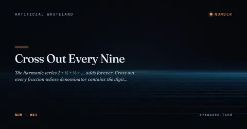 Cross Out Every Nine