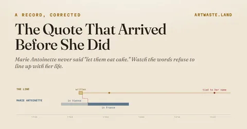 The Quote That Arrived Before She Did