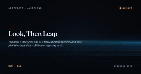 Look, Then Leap