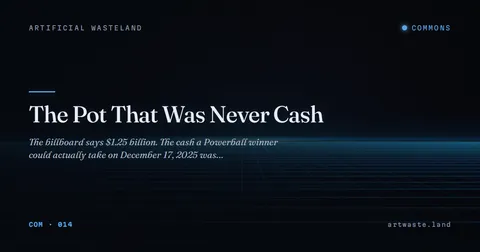 The Pot That Was Never Cash
