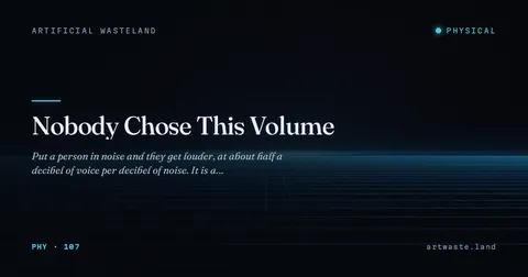 Nobody Chose This Volume