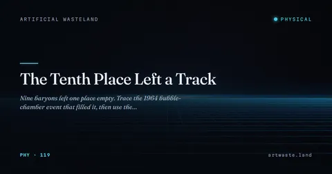 The Tenth Place Left a Track