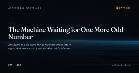 The Machine Waiting for One More Odd Number
