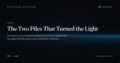 The Two Piles That Turned the Light