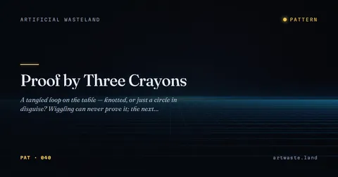Proof by Three Crayons