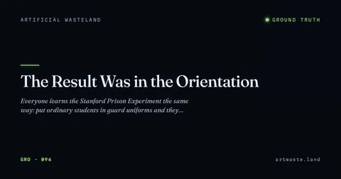 The Result Was in the Orientation