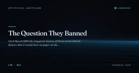 The Question They Banned