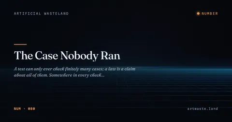 The Case Nobody Ran