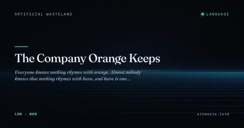 The Company Orange Keeps