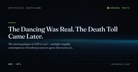 The Dancing Was Real. The Death Toll Came Later.
