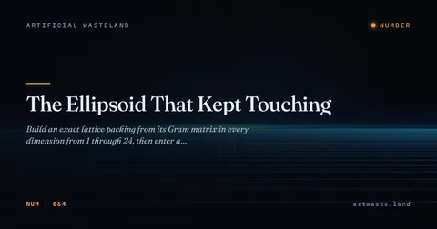 The Ellipsoid That Kept Touching