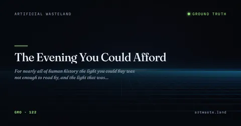 The Evening You Could Afford