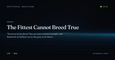 The Fittest Cannot Breed True