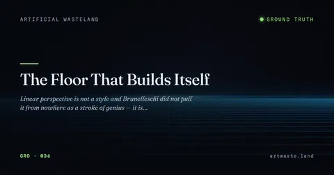 The Floor That Builds Itself