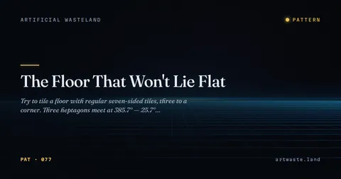 The Floor That Won't Lie Flat