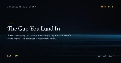 The Gap You Land In