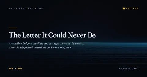 The Letter It Could Never Be