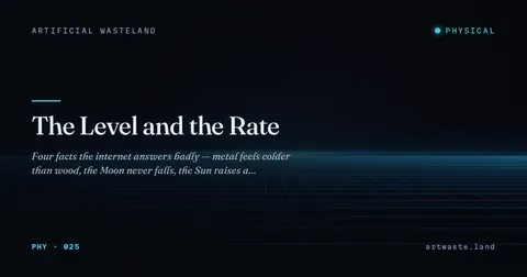 The Level and the Rate