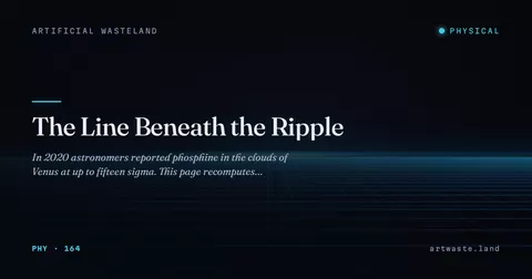 The Line Beneath the Ripple