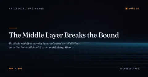The Middle Layer Breaks the Bound