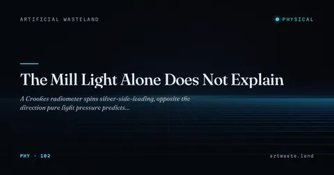 The Mill Light Alone Does Not Explain