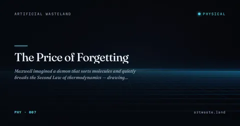The Price of Forgetting